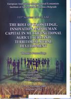The role of knowledge, innovation and human capital in multifunctional agriculture and territorial rural development